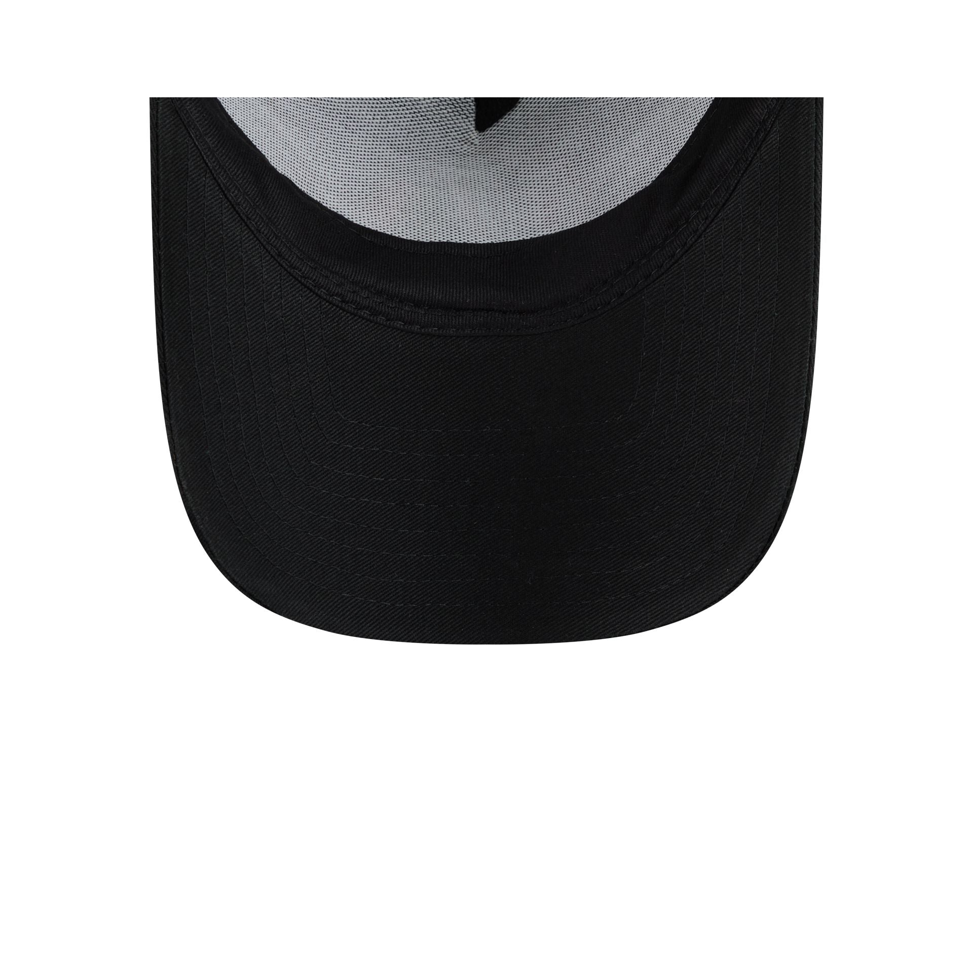 Chicago Blackhawks Black 9FORTY A-Frame Trucker Hat