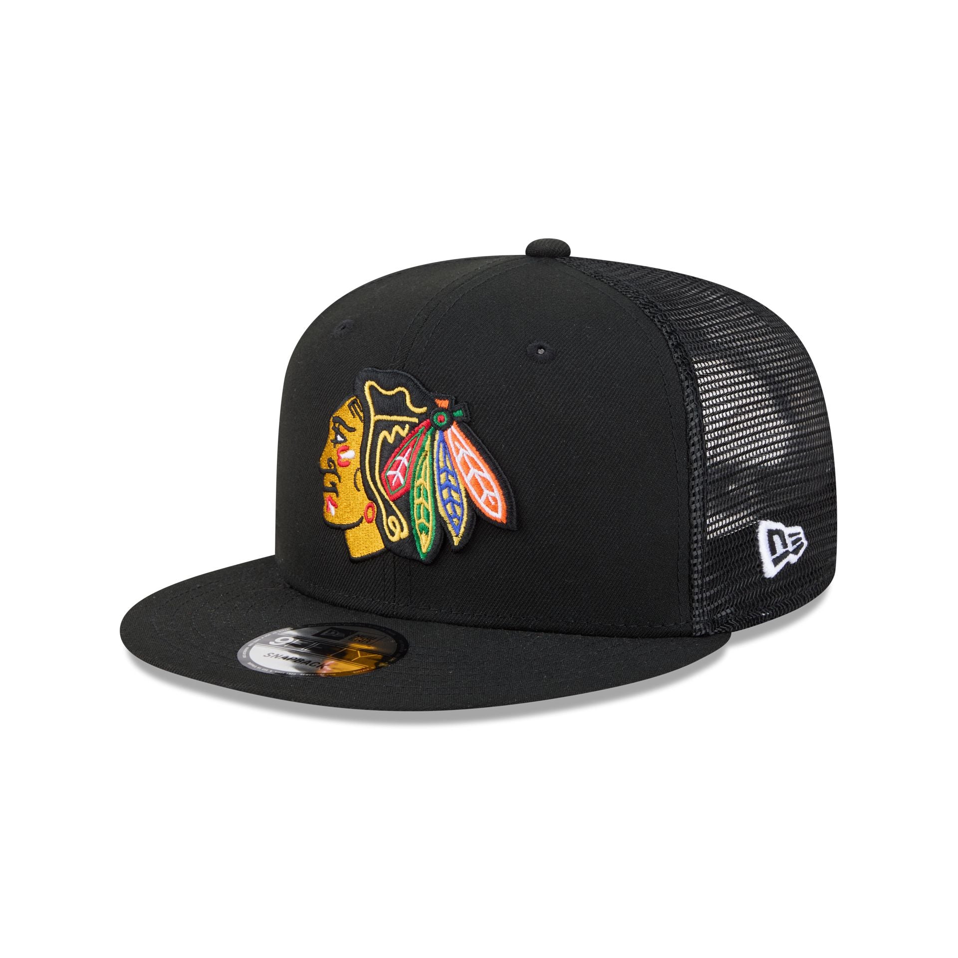 Chicago Blackhawks Team Tag 9FIFTY Trucker Hat