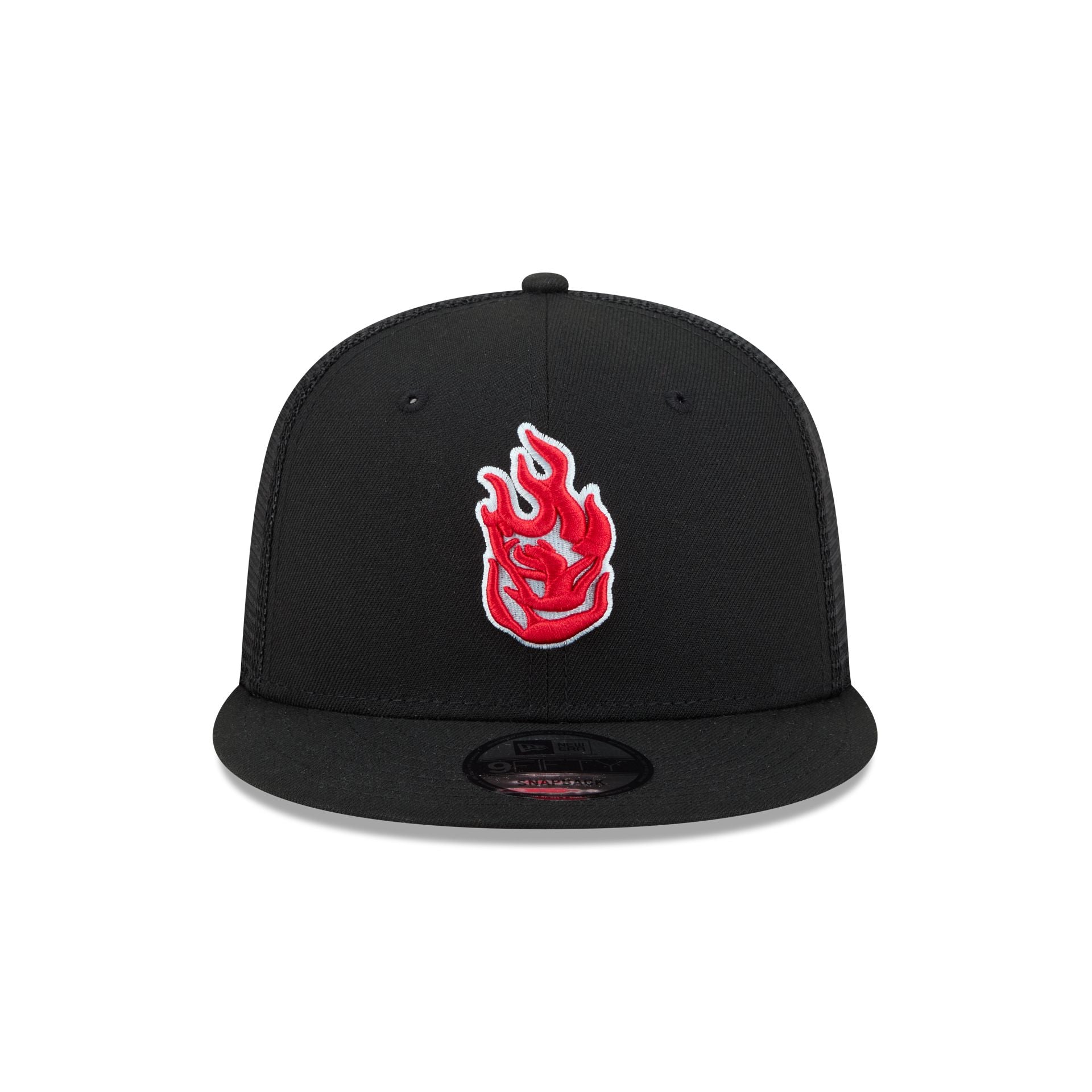 Portland Fire Black 9FIFTY Trucker Hat