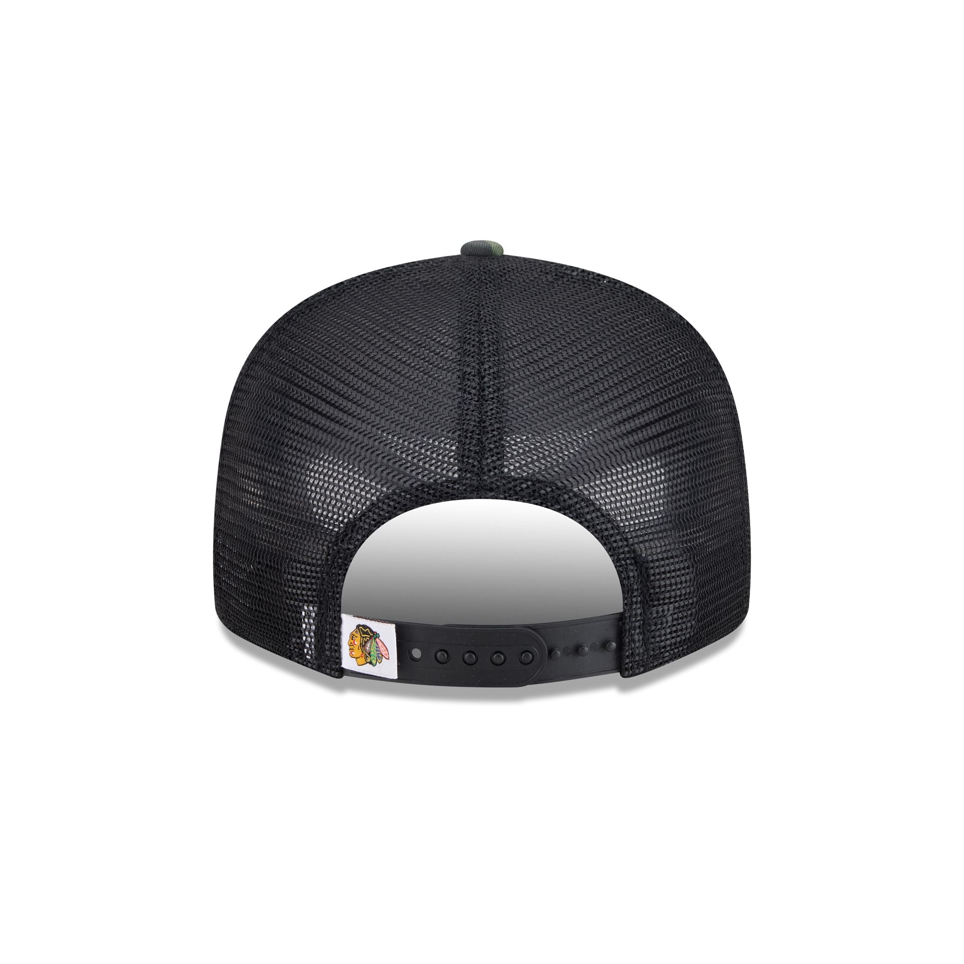 Chicago Blackhawks Camo 9FIFTY Trucker Hat