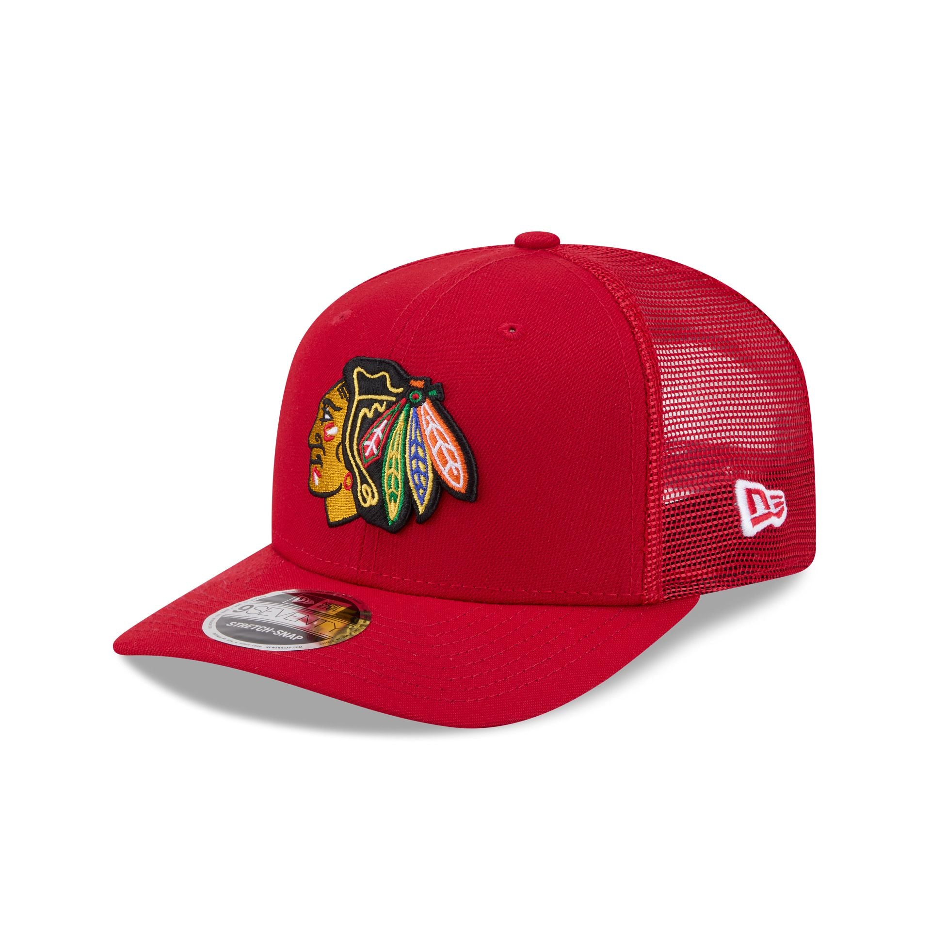 Chicago Blackhawks Simple 9SEVENTY Trucker Hat