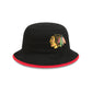 Chicago Blackhawks Kids Black Bucket Hat