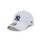 New York Yankees White Casual Classic Adjustable Hat