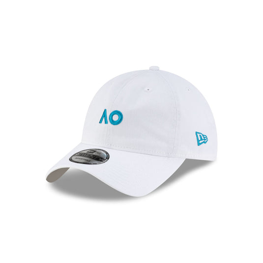 2026 Australian Open Mini Logo White 9TWENTY Adjustable Hat - New Era Cap