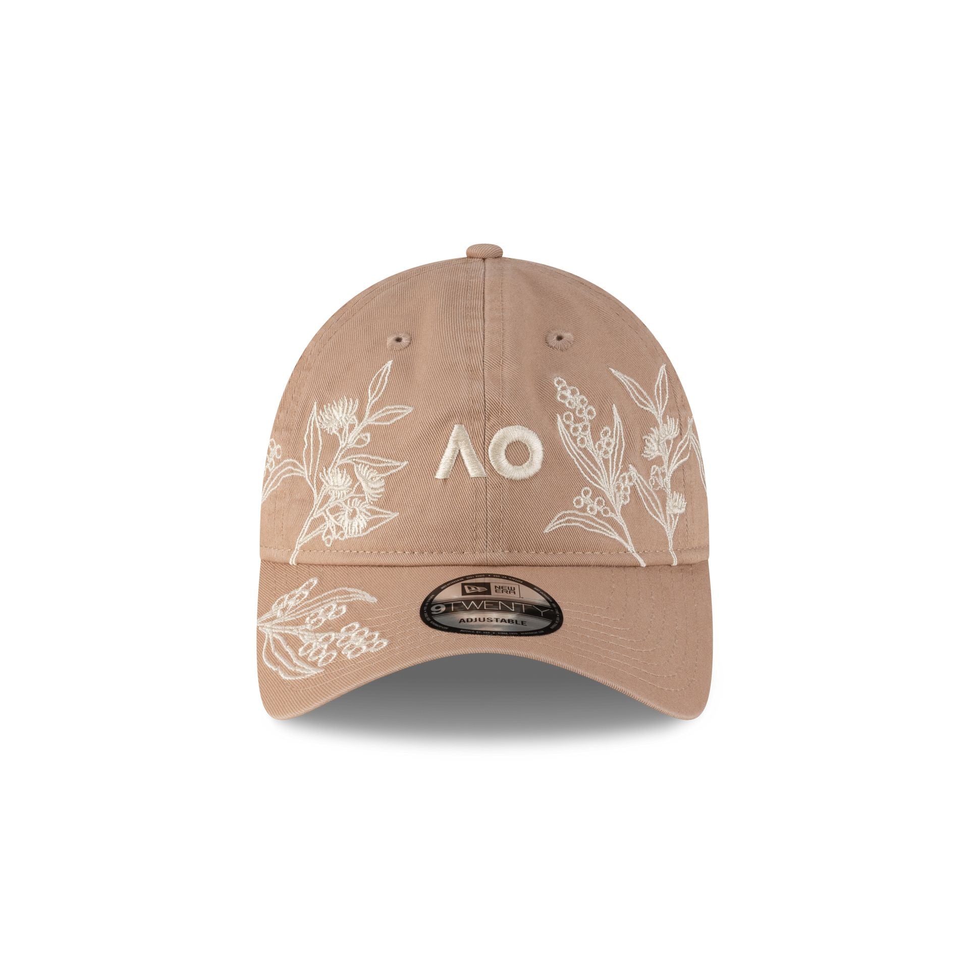 2026 Australian Open Floral Khaki 9TWENTY Adjustable Hat