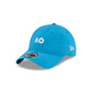 2026 Australian Open Performance Mini Logo Blue 9TWENTY Adjustable Hat