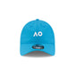 2026 Australian Open Performance Mini Logo Blue 9TWENTY Adjustable Hat
