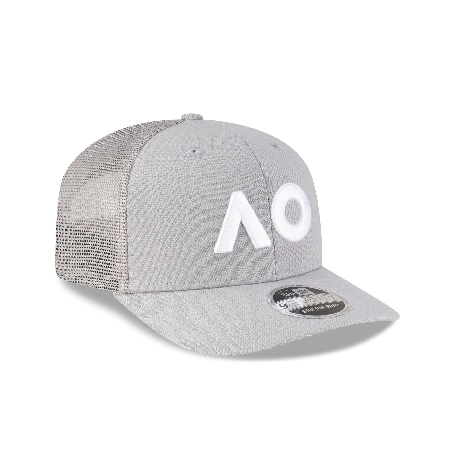 2026 Australian Open Gray 9SEVENTY Trucker Hat