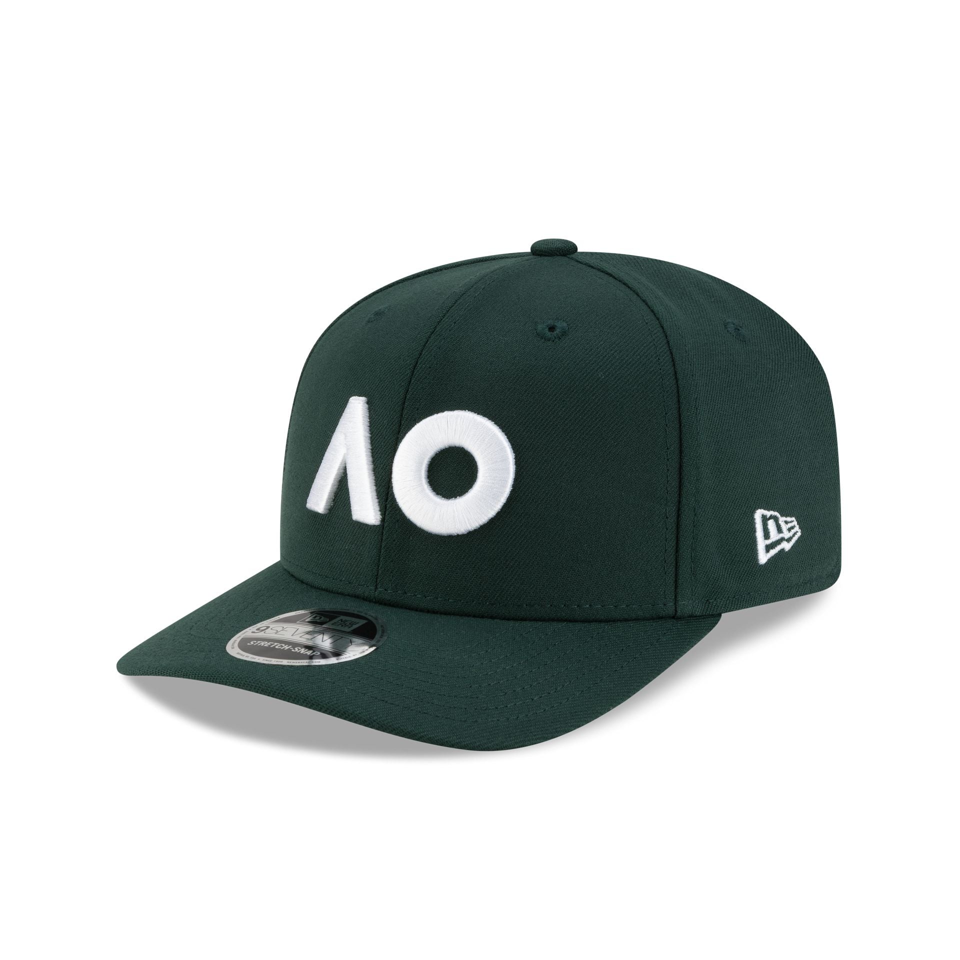2026 Australian Open Dark Green 9SEVENTY Stretch-Snap Hat