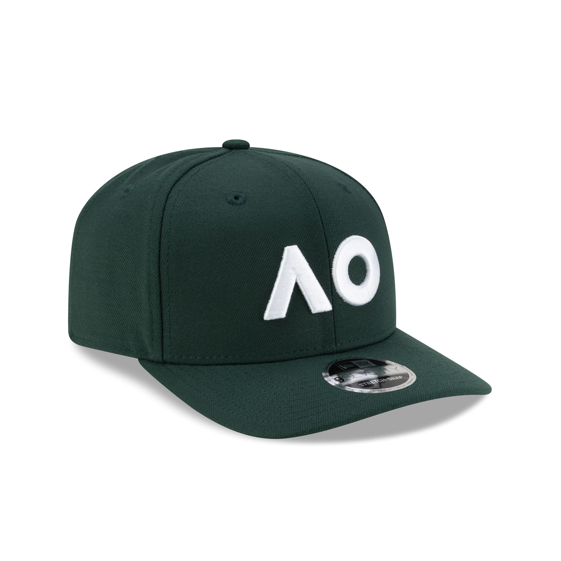 2026 Australian Open Dark Green 9SEVENTY Stretch-Snap Hat
