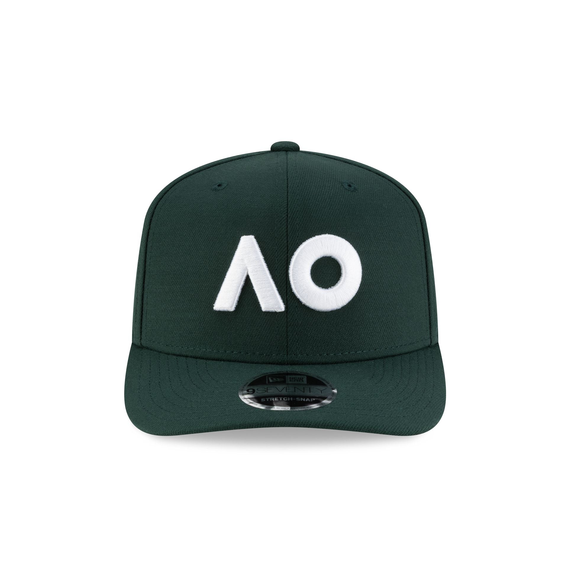 2026 Australian Open Dark Green 9SEVENTY Stretch-Snap Hat