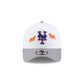 Siegelman Stable x New York Mets Gray Visor 9FORTY A-Frame Snapback Hat