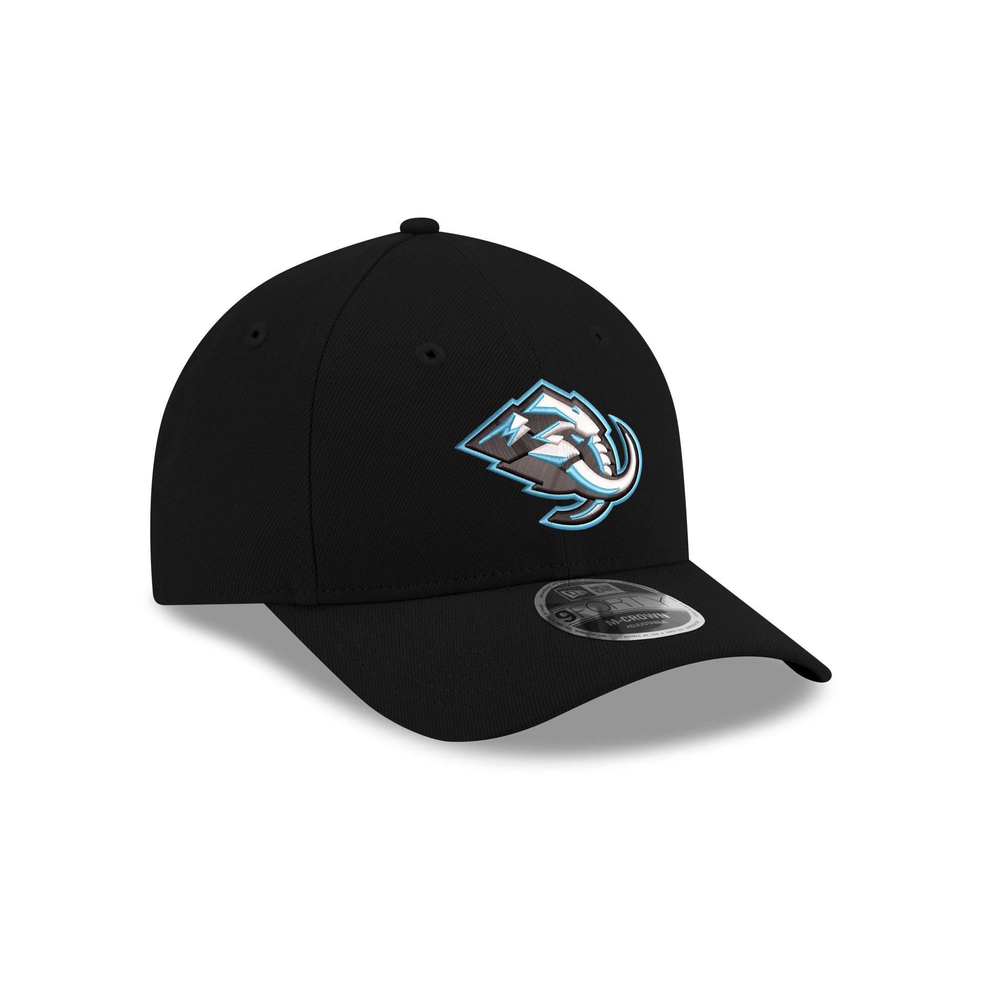 Utah Mammoth Black 9FORTY M-Crown Snapback Hat