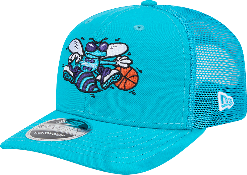 Charlotte Hornets 1988-2002 Hardwood Classics 9SEVENTY Trucker Hat