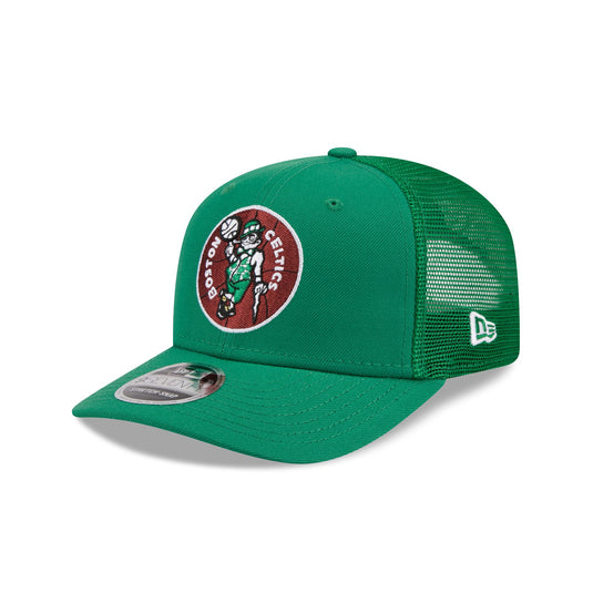 Boston Celtics 1968-1977 Hardwood Classics 9SEVENTY Trucker Hat - New Era Cap