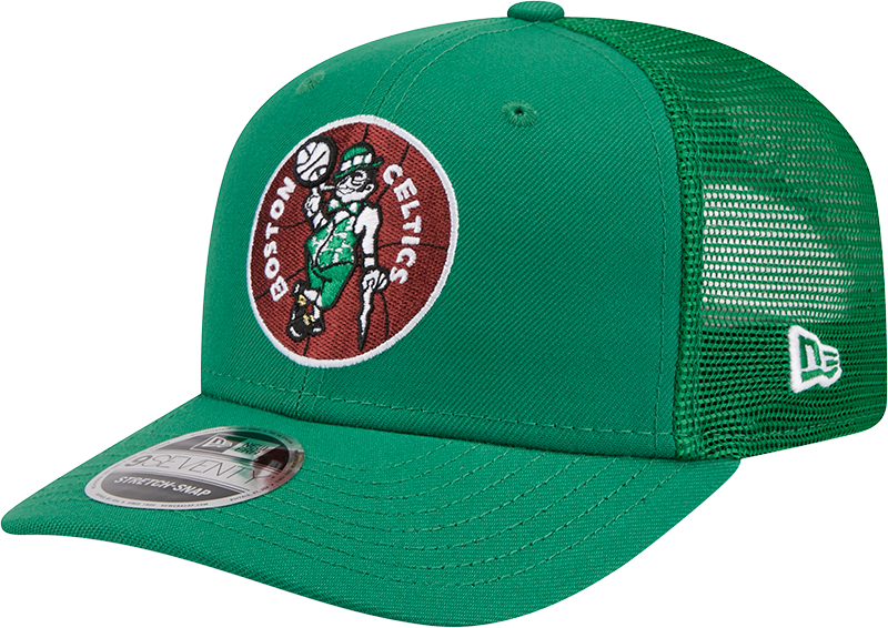 Boston Celtics 1968-1977 Hardwood Classics 9SEVENTY Trucker Hat