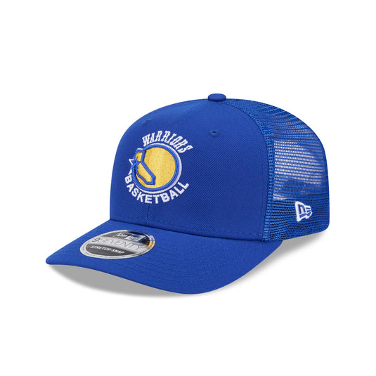 Golden State Warriors 1972-1974 Hardwood Classics 9SEVENTY Trucker Hat - New Era Cap