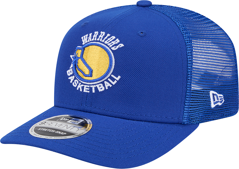 Golden State Warriors 1972-1974 Hardwood Classics 9SEVENTY Trucker Hat