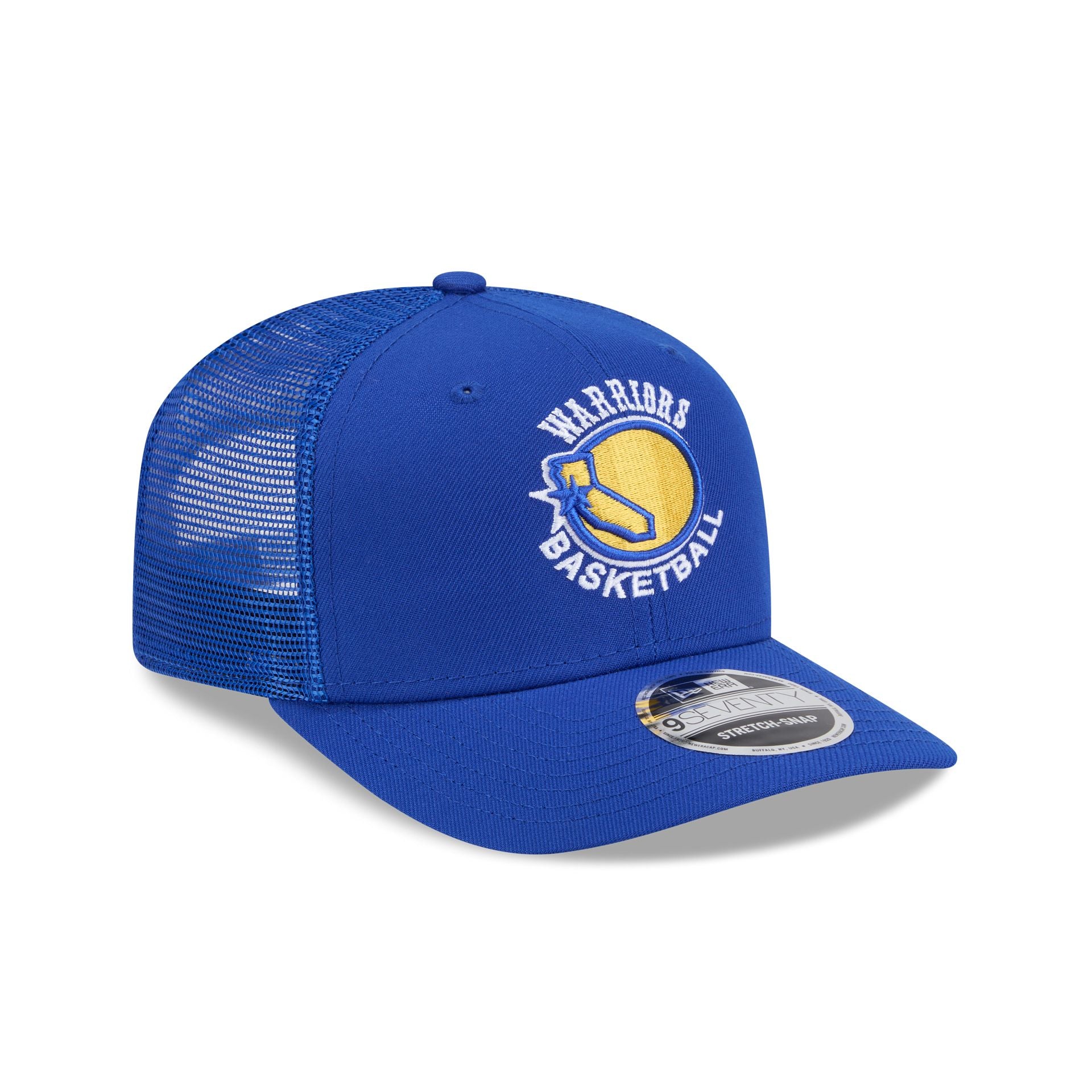 Golden State Warriors 1972-1974 Hardwood Classics 9SEVENTY Trucker Hat