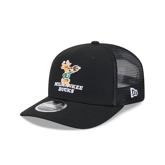 Milwaukee Bucks 1968-1992 Hardwood Classics 9SEVENTY Trucker Hat - New Era Cap