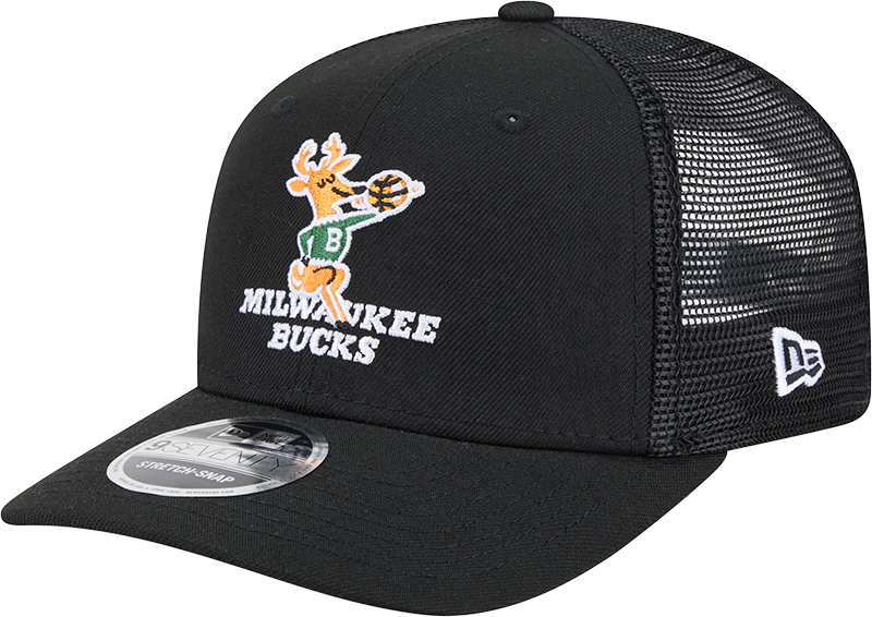 Milwaukee Bucks 1968-1992 Hardwood Classics 9SEVENTY Trucker Hat