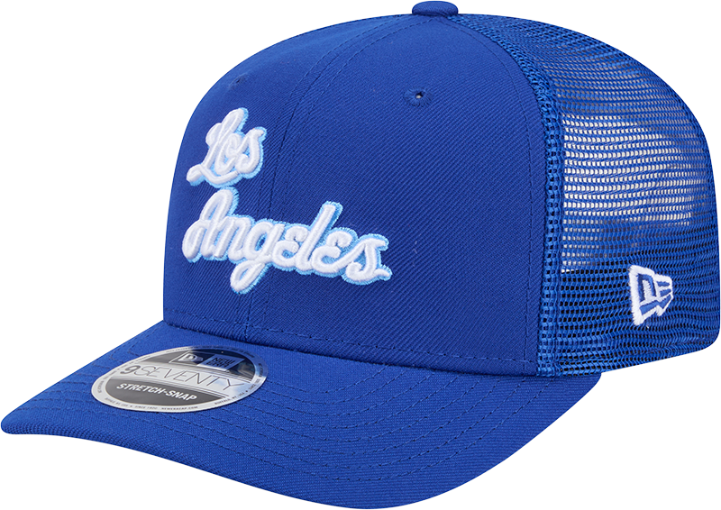Los Angeles Lakers 1960-1965 Hardwood Classics 9SEVENTY Trucker Hat