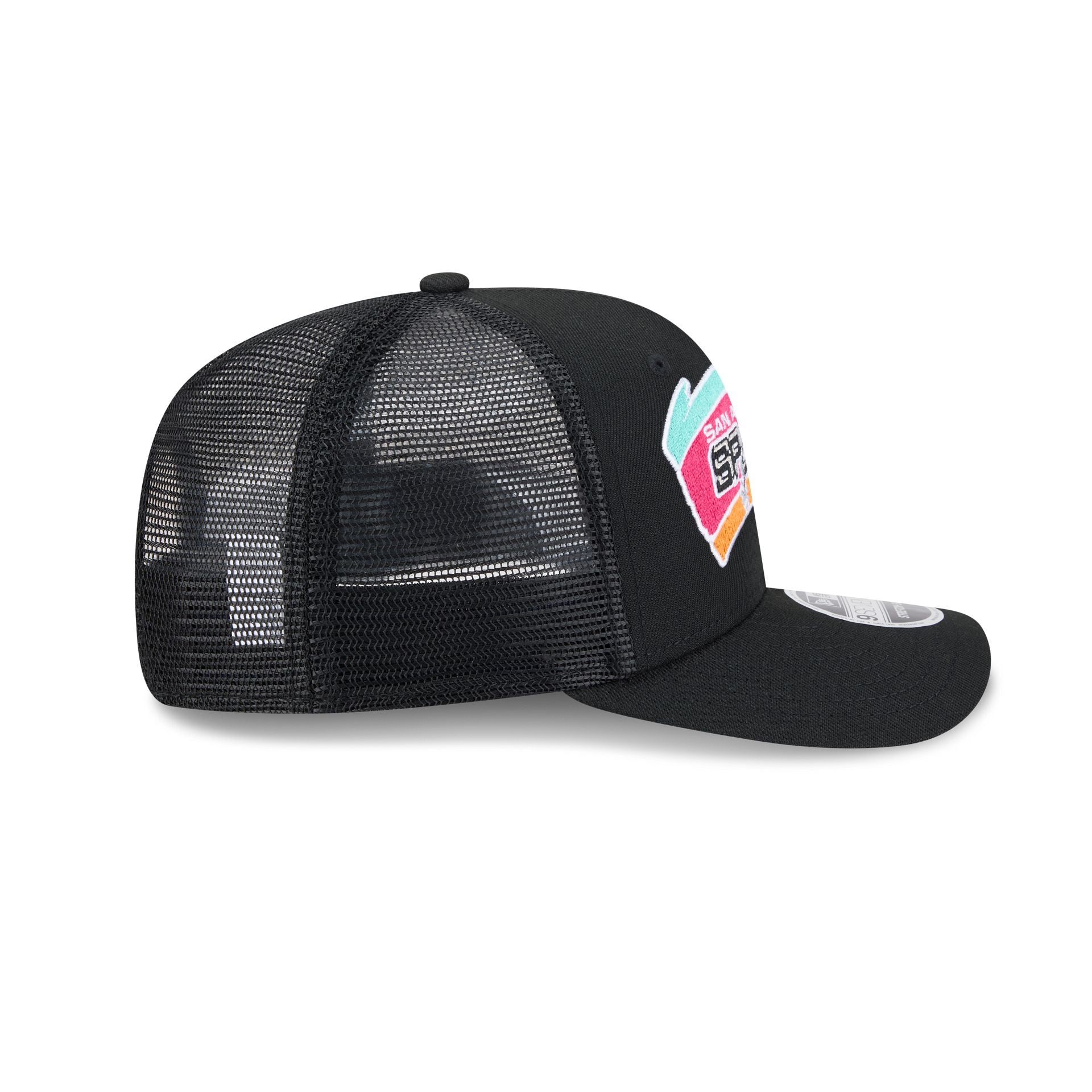 San Antonio Spurs 1989-2001 Hardwood Classics 9SEVENTY Trucker Hat