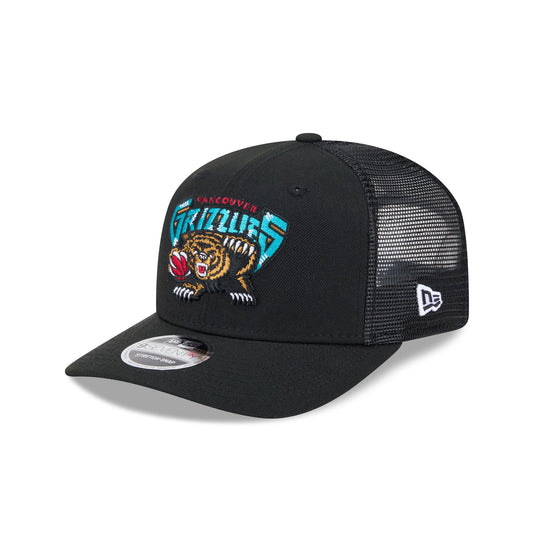 Vancouver Grizzlies 1995-2001 Hardwood Classics 9SEVENTY Trucker Hat - New Era Cap