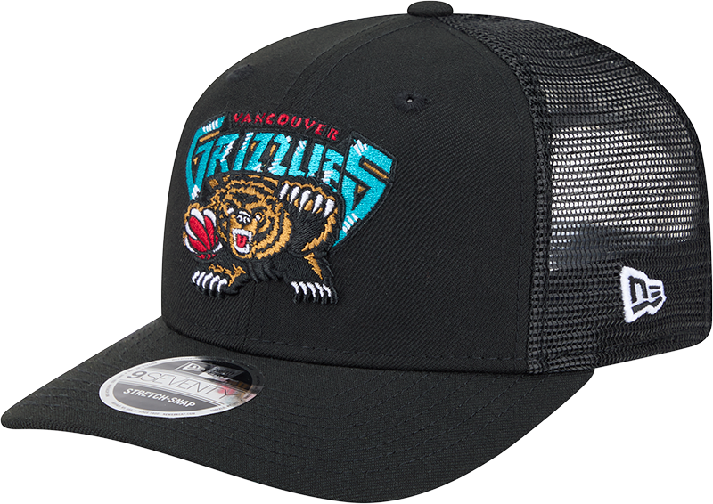 Vancouver Grizzlies 1995-2001 Hardwood Classics 9SEVENTY Trucker Hat