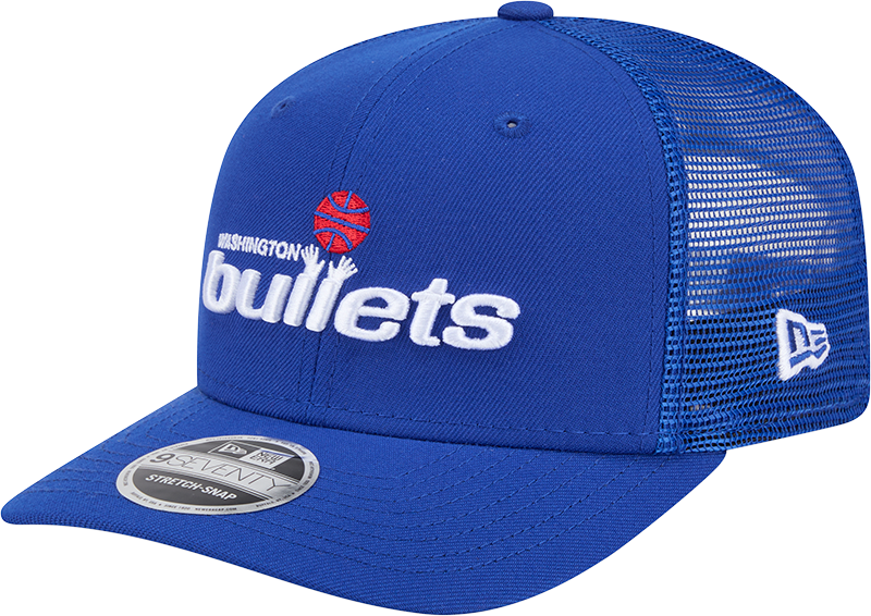 Washington Bullets 1987-1997 Hardwood Classics 9SEVENTY Trucker Hat