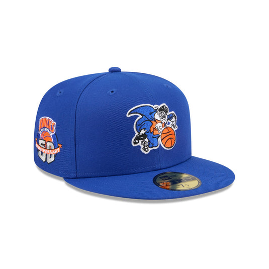 New York Knicks 1946-1963 Hardwood Classics Sidepatch 59FIFTY Fitted Hat - New Era Cap