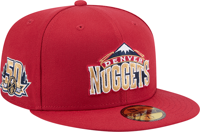 Denver Nuggets 1993-2002 Hardwood Classics Sidepatch 59FIFTY Fitted Hat