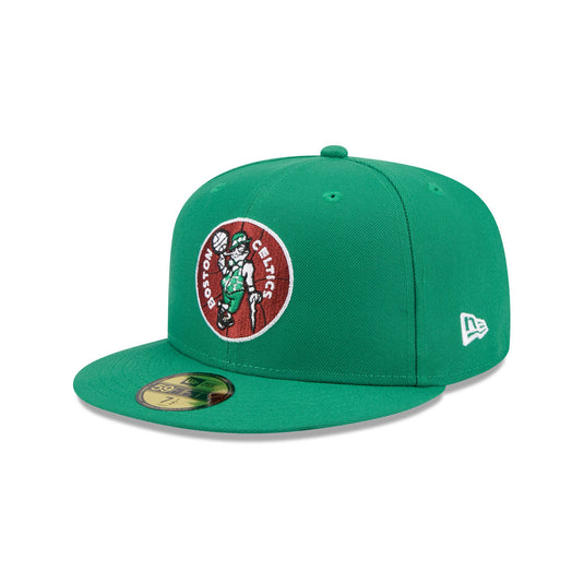 Boston Celtics 1968-1977 Hardwood Classics Lucky 59FIFTY Fitted Hat - New Era Cap
