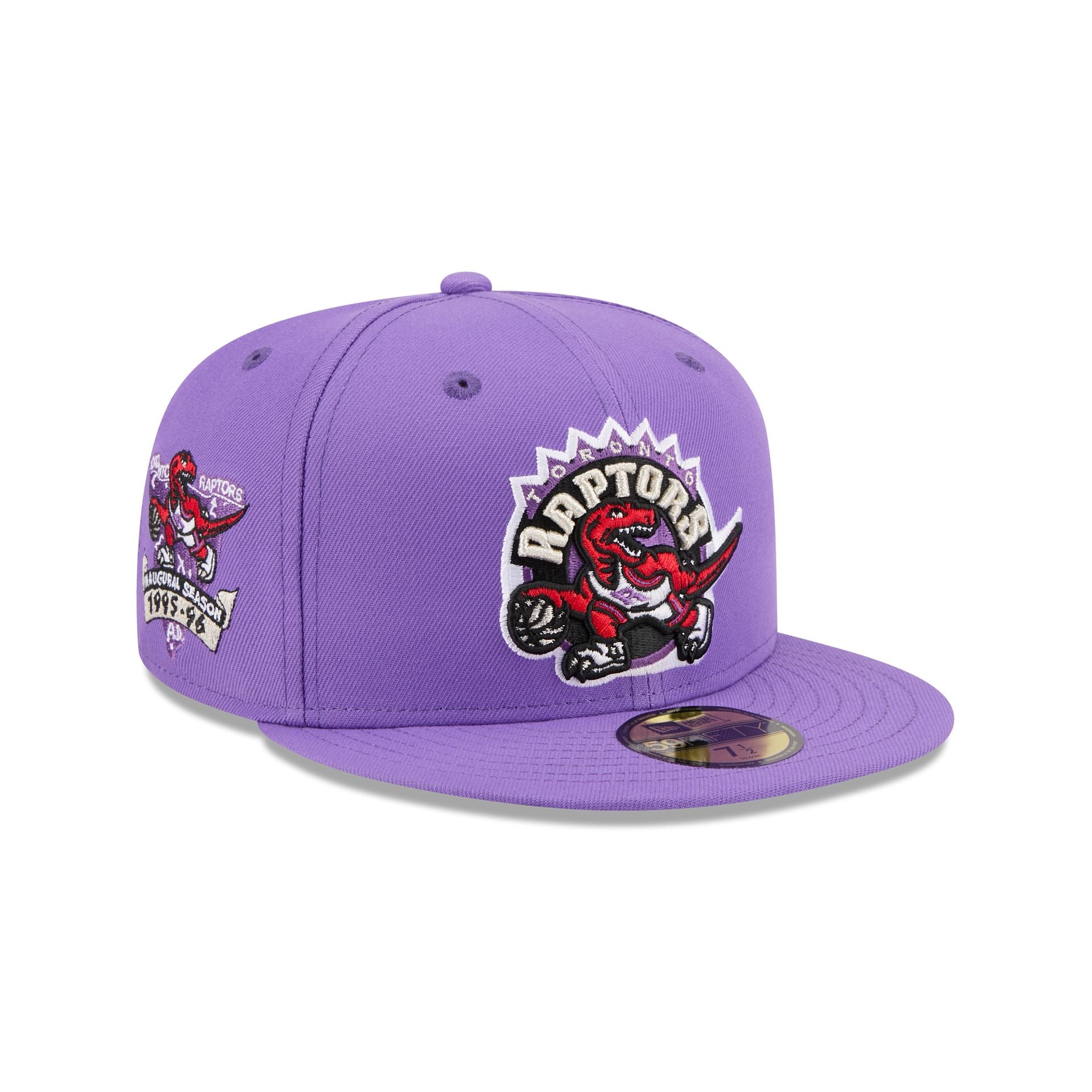 Toronto Raptors 1995-2007 Hardwood Classics Sidepatch 59FIFTY Fitted H ...