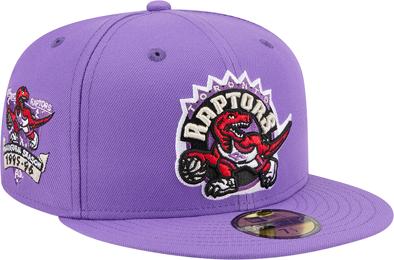 Toronto Raptors 1995-2007 Hardwood Classics Sidepatch 59FIFTY Fitted Hat