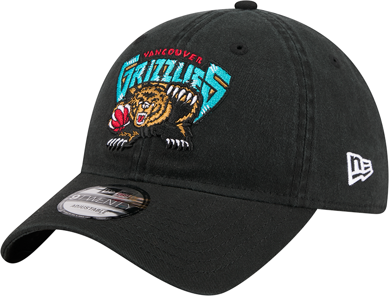 Vancouver Grizzlies 1995-2001 Hardwood Classics 9TWENTY Adjustable Hat