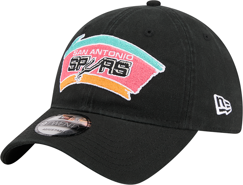 San Antonio Spurs 1989-2001 Hardwood Classics 9TWENTY Adjustable Hat
