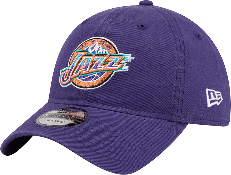 Utah Jazz 1996-2004 Hardwood Classics 9TWENTY Adjustable Hat