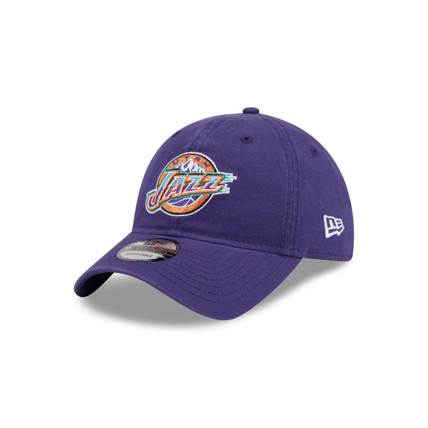 Utah Jazz 1996-2004 Hardwood Classics 9TWENTY Adjustable Hat – New