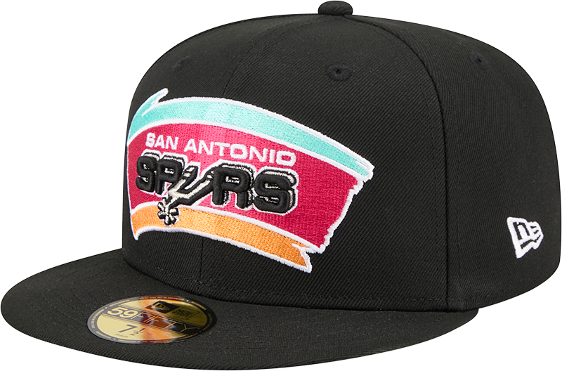 San Antonio Spurs 1989-2001 Hardwood Classics 59FIFTY Fitted Hat