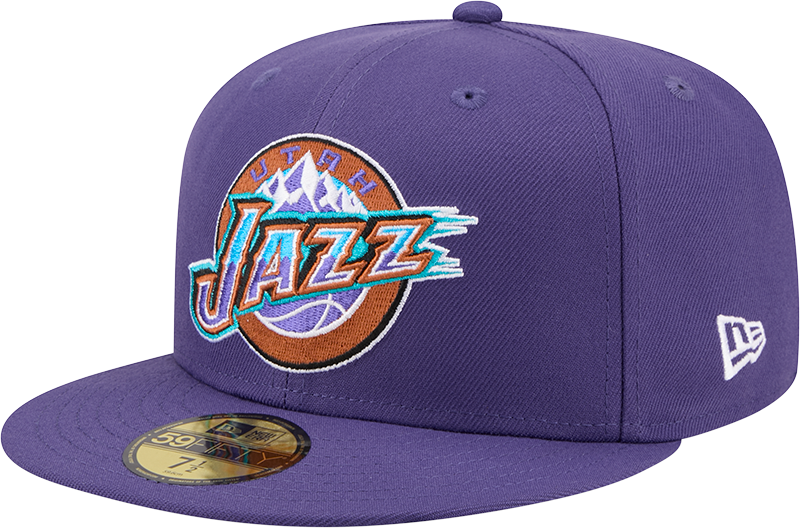 Utah Jazz 1979-1996 Hardwood Classics 59FIFTY Fitted Hat