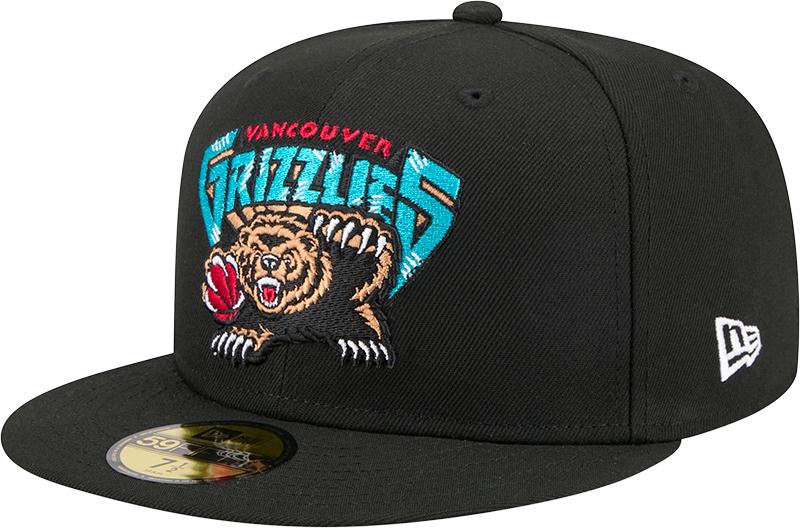 Vancouver Grizzlies 1995-2001 Hardwood Classics 59FIFTY Fitted Hat