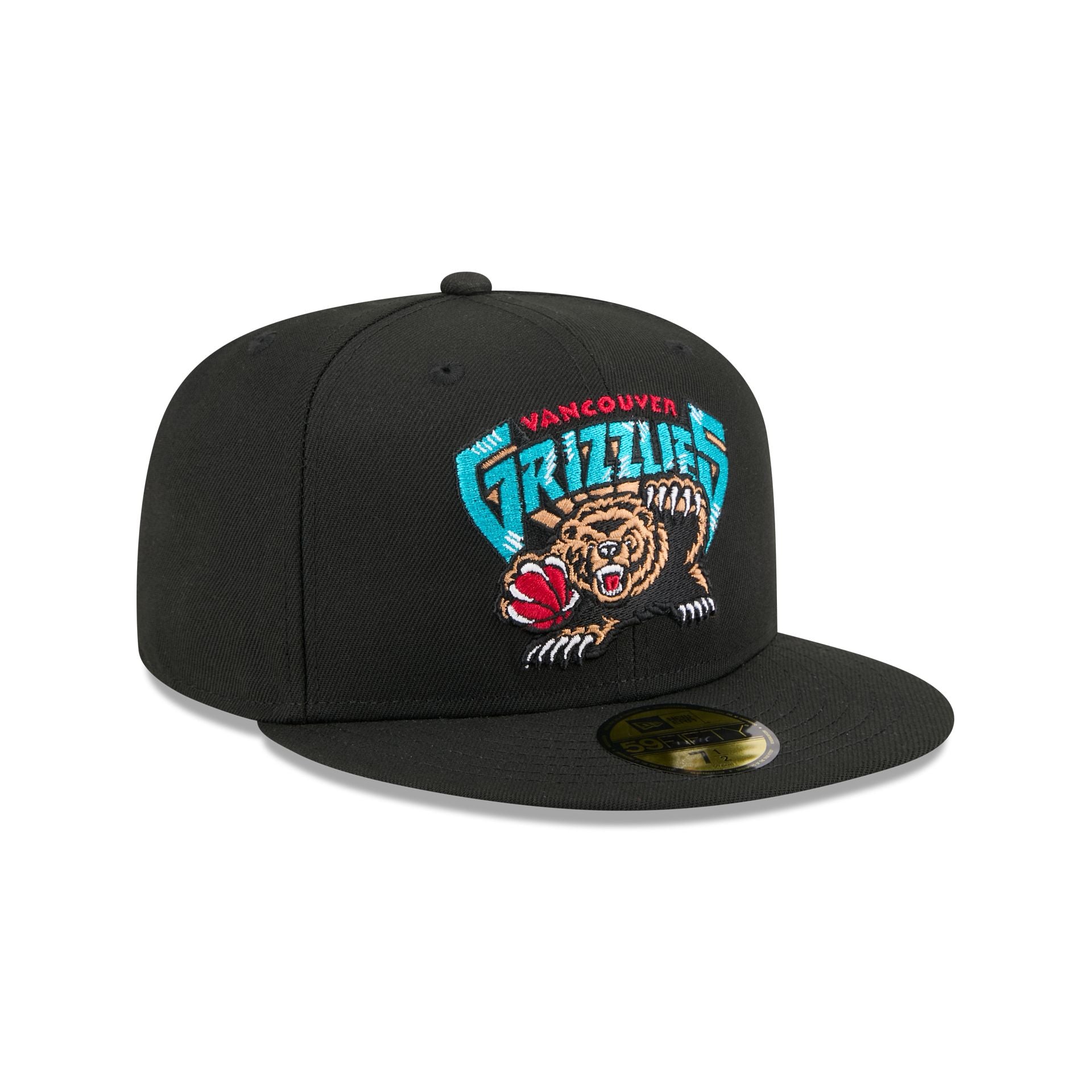 Vancouver Grizzlies 1995-2001 Hardwood Classics 59FIFTY Fitted Hat