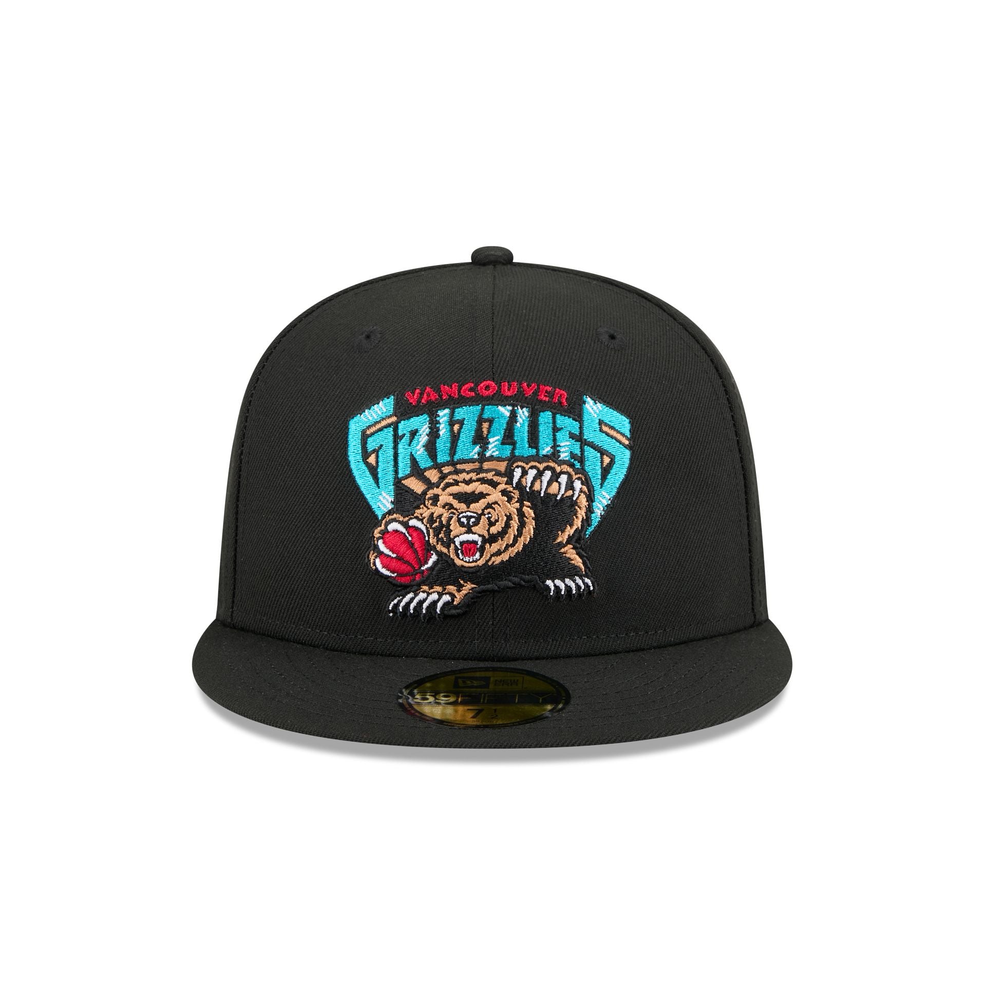 Vancouver Grizzlies 1995-2001 Hardwood Classics 59FIFTY Fitted Hat