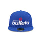 Washington Bullets 1987-1997 Hardwood Classics 59FIFTY Fitted Hat