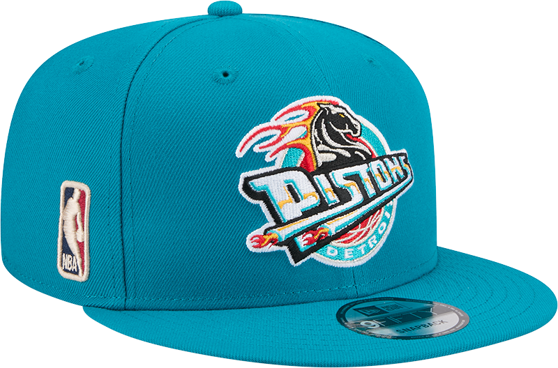 Detroit Pistons 1996-2000 Hardwood Classics 9FIFTY Snapback Hat