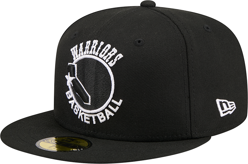 Golden State Warriors 1972-1974 Hardwood Classics Black 59FIFTY Fitted Hat