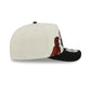 Toronto Raptors 1995-2007 Hardwood Classics Chrome White 9FIFTY A-Frame Snapback Hat