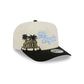 Los Angeles Lakers 1976-2000 Hardwood Classics Chrome White 9FIFTY A-Frame Snapback Hat