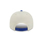Philadelphia 76ers 1963-1976 Hardwood Classics Chrome White 9FIFTY A-Frame Snapback Hat